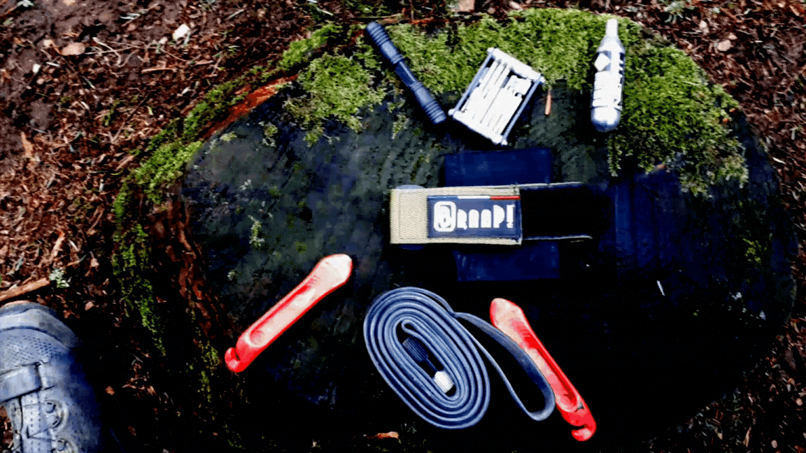 animation de ce que l'on peu transporter dans la sangle de transport braap!