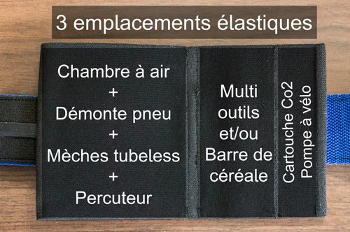 logement-transport-elastique Besace BRAAP! 7 coloris