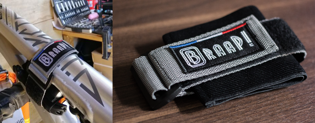 besace braap la sangle de cadre organisée et minimaliste fabriquée en france