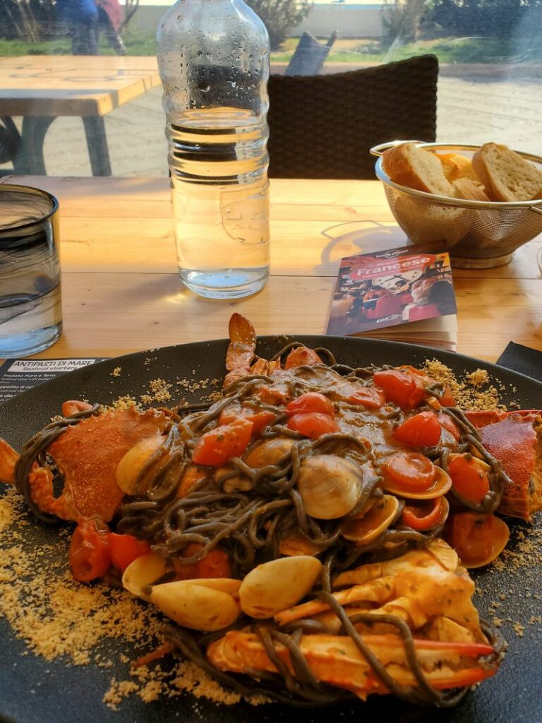 exemple de plat au restaurant