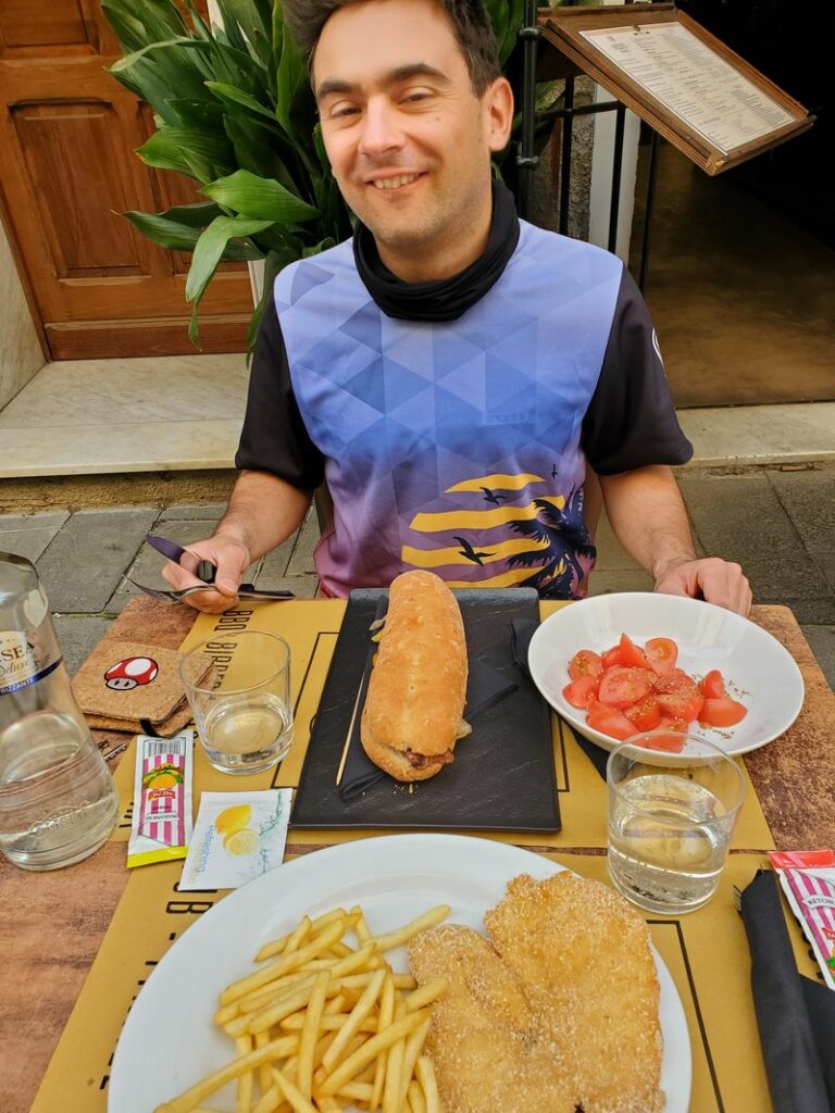 ne jamais partir rouler le ventre vide